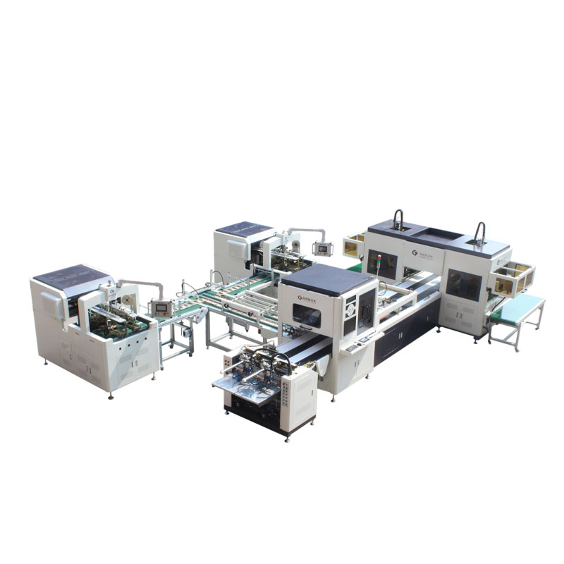 Automatic Double Positioning Rigid Box Making Machine PC-8040A