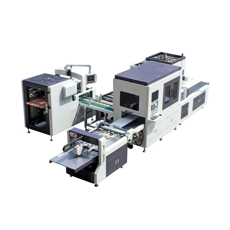 Automatic Rigid Box and hardcover case Making Machine PC-5010D